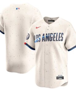  Los Angeles Dodgers2024 City Connect Limited Jersey  Cream