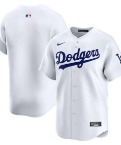 Los Angeles DodgersHome Limited Jersey  White
