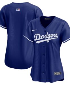  Los Angeles DodgersWomen_s  Alternate Limited Jerseynbspâ€“ Royal