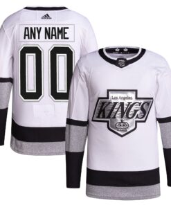  Los Angeles Kings  Alternate 202122 Primegreen Authentic Custom Jersey  White