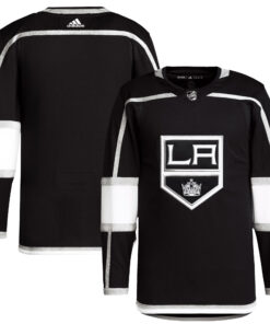 Los Angeles Kings Men_s Home Primegreen Authentic Blank Jersey  Black