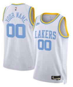 Los Angeles Lakers Unisex 202223 Custom Swingman Jersey - Classic Edition - White