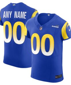 Los Angeles Rams   Vapor F.U.S.E. Elite Custom Jersey  Royal