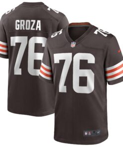 Lou Groza Cleveland Browns  Game Retired Player Jersey  Brown
