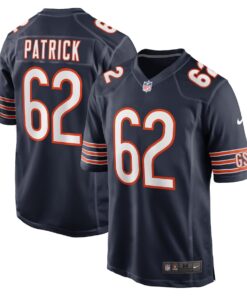 Lucas Patrick Chicago Bears  Game Jersey  Navy