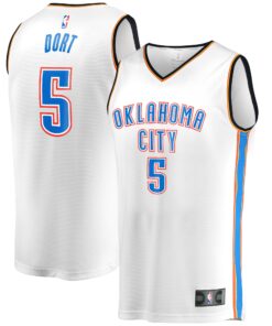 Luguentz Dort Oklahoma City Thunder Fanatics Fast Break Player Jersey - Association Edition - White