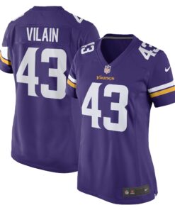 Luiji Vilain Minnesota Vikings  Women_s Game Player Jersey  Purple