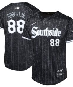 Luis Robert Jr. Chicago White SoxYouth City Connect Limited Player Jersey  Black