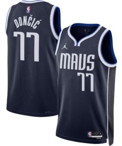 Luka DonÄiÄ‡ Dallas Mavericks Jordan Brand Unisex Swingman Jersey - Statement Edition - Navy
