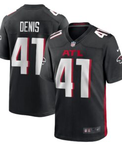 Lukas Denis Atlanta Falcons   Game Jersey   Black