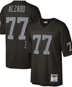 Lyle Alzado Las Vegas Raiders Mitchell amp Ness Legacy Replica Jersey  Black