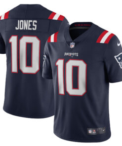 Mac Jones New England Patriots  Vapor Limited Jersey  Navy 1