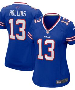Mack Hollins Buffalo Bills  Women_s  Game Jersey   Royal