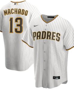 Manny Machado San Diego PadresAlternate Replica Player Jersey  White