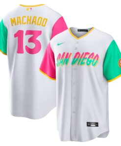 Manny Machado San Diego PadresCity Connect Replica Player Jersey  White