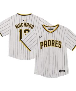 Manny Machado San Diego PadresToddler  Game Jersey  White