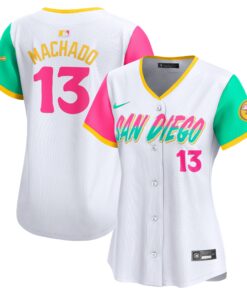 Manny Machado San Diego PadresWomen_s City Connect Limited Player Jersey  White