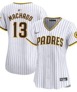 Manny Machado San Diego PadresWomen_s Home Limited Player Jersey  White