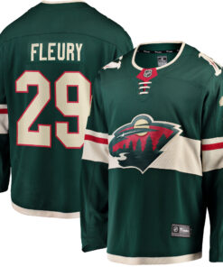 MarcAndre Fleury Minnesota Wild Fanatics Home Breakaway Player Jersey  Green