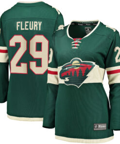MarcAndre Fleury Minnesota Wild Fanatics Women_s Home Breakaway Player Jersey  Green