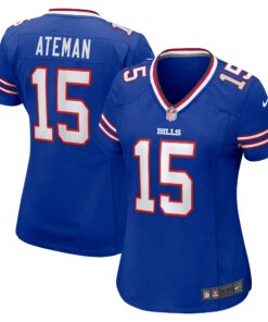 Marcell Ateman Buffalo Bills  Women_s Team Game Jersey  Royal
