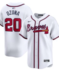 Marcell Ozuna Atlanta BravesHome Limited Player Jersey  White