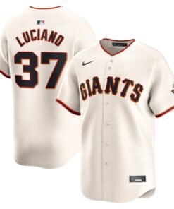 Marco Luciano San Francisco GiantsHome Limited Player Jersey  Cream
