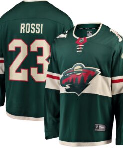 Marco Rossi Minnesota Wild Fanatics Home Breakaway Player Jersey  Green