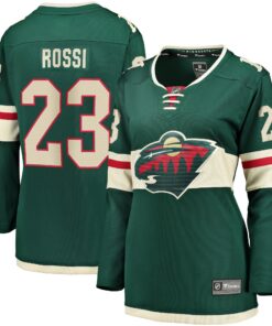 Marco Rossi Minnesota Wild Fanatics Women_s Home Breakaway Player Jersey  Green