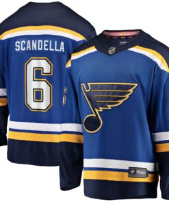 Marco Scandella St. Louis Blues Fanatics Home Premier Breakaway Player Jersey  Blue
