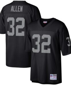 Marcus Allen Las Vegas Raiders Mitchell amp Ness Legacy Replica Jersey  Black
