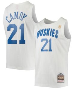 Marcus Camby Toronto Raptors Mitchell &amp Ness 199697 Hardwood Classics Swingman Jersey - White
