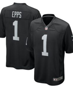 Marcus Epps Las Vegas Raiders  Game Player Jersey  Black