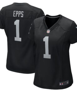 Marcus Epps Las Vegas Raiders  Women_s Game Player Jersey  Black