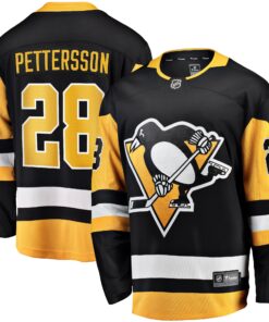 Marcus Pettersson Pittsburgh Penguins Fanatics Home Breakaway Jersey  Black