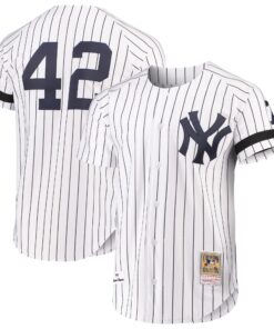 Mariano Rivera New York Yankees Mitchell amp Ness Authentic Jersey  White