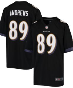 Mark Andrews Baltimore Ravens  Youth Game Jersey  Black