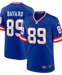 Mark Bavaro New York Giants  Classic Retired Player Game Jersey  Royal