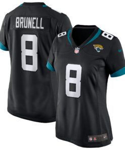 Mark Brunell Jacksonville Jaguars  Women_s Game Retired Player Jersey  Black