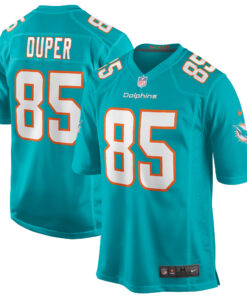 Mark Duper Miami Dolphins  Game Retired Player Jersey  Aqua