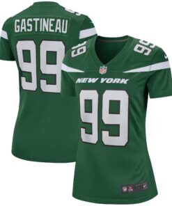 Mark Gastineau New York Jets  Women_s Game Retired Player Jersey  Gotham Green