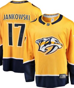 Mark Jankowski Nashville Predators Fanatics  Premier Breakaway Player Jersey  Gold