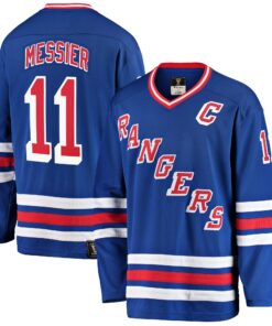 Mark Messier New York Rangers Fanatics Premier Breakaway Retired Player Jersey  Blue
