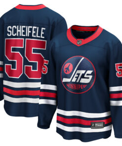 Mark Scheifele Winnipeg Jets Fanatics Alternate Premier Breakaway Player Jersey  Navy