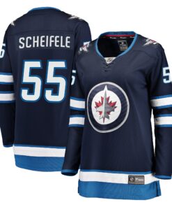 Mark Scheifele Winnipeg Jets Fanatics Women_s Breakaway Player Jersey  Navy
