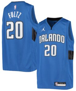 Markelle Fultz Orlando Magic Jordan Brand Youth 202021 Swingman Jersey - Statement Edition - Blue