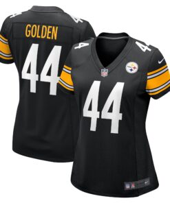 Markus Golden Pittsburgh Steelers  Women_s  Game Jersey   Black