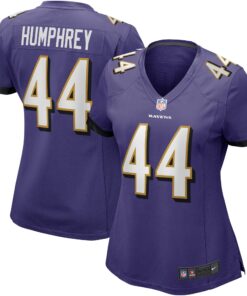Marlon Humphrey Baltimore Ravens  Women_s Game Player Jersey  Purple