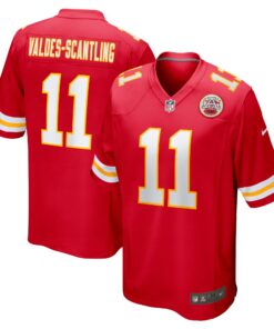 Marquez ValdesScantling Kansas City Chiefs  Game Jersey  Red