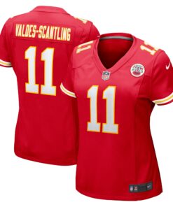 Marquez ValdesScantling Kansas City Chiefs  Women_s Game Jersey  Red